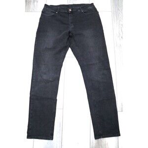 Barbell Apparel Jeans Mens 36x32 Black Stretch Athletic Fit Straight Leg Vegas